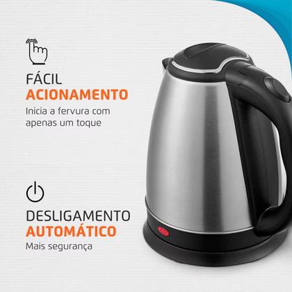 Imagem de Cafeteira Elétrico 1,8L Fácil de Usar Perfeita Para Escritórios Presente De Aniversário Alta Qualidade Inovadora