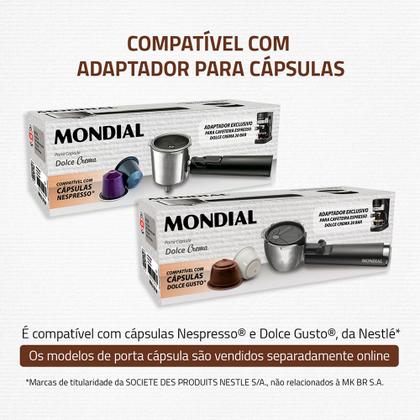 Imagem de Cafeteira Espresso Dolce Crema 20 Bar Mondial C-20-EC