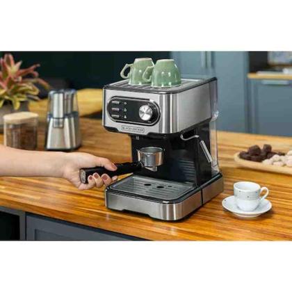 Imagem de Cafeteira Espresso Gourmand Gris 220V Black + Decker