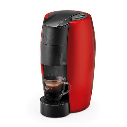 Imagem de Cafeteira Espresso LOV Vermelha Automática - TRES 3 Corações