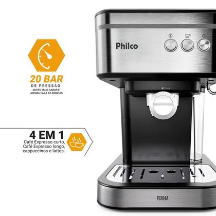 Imagem de Cafeteira Expresso Philco 1,2L 20 Bar 950W PCF04A