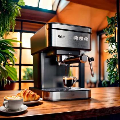 Imagem de Cafeteira Expresso Philco 20 Bar 950W 1,2L Vaporizador