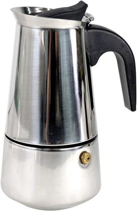 Imagem de Cafeteira Italiana Aço Inox 4 Xícaras 200 ML - MARKELK