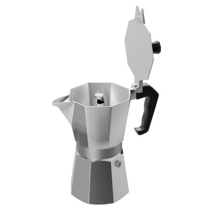 Imagem de Cafeteira Italiana Alumínio 300ml Cabo Baquelite Lyor Café