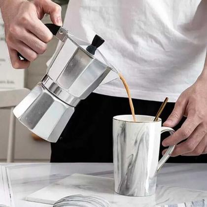 Imagem de Cafeteira Italiana Expresso para 9 Xicaras de Aluminio 450ml