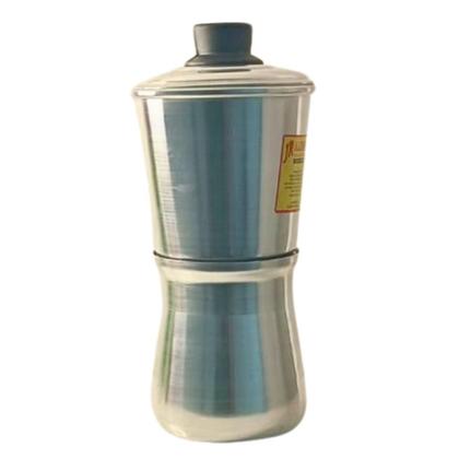 Imagem de Cafeteira Italiana Extra Forte Alumínio Polido 1/2 Litro Mocha JR 500ml 2 a 4 Xícaras Café Blogueira Diversas Cores
