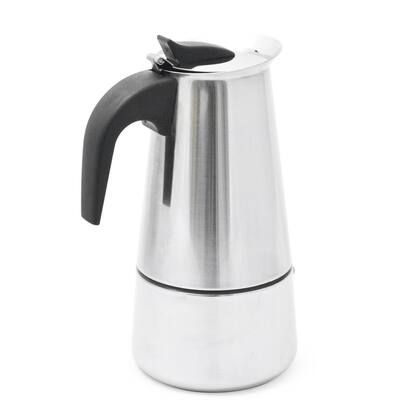 Imagem de Cafeteira Italiana Moka Aço Inox 6 Xícaras Café Expresso