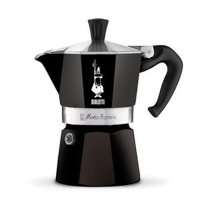 Imagem de Cafeteira Moka Espresso 3 Xícaras 130ml Bialetti Preta