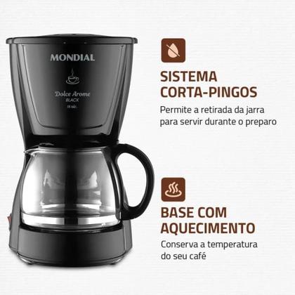 Imagem de Cafeteira Mondial Dolce Arome 18 Xicaras Mondial