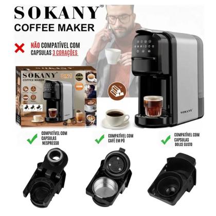 Imagem de Cafeteira Multicápsulas Nescafé Dolce Gusto e Café Moído 20 Bar Touch 700ml 110V