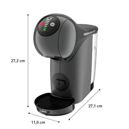 Imagem de Cafeteira Nescafé Dolce Gusto Arno Genio S Basic DGS5 Grafite 220V