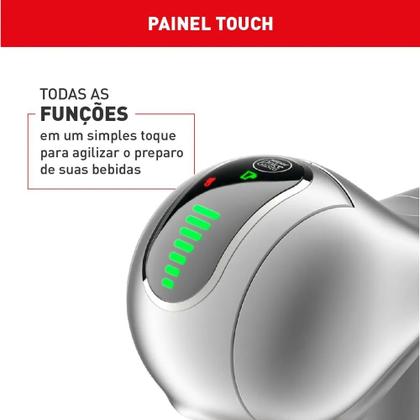 Imagem de Cafeteira Nescafé Dolce Gusto Genio S Touch Dgs4 Prata 220V