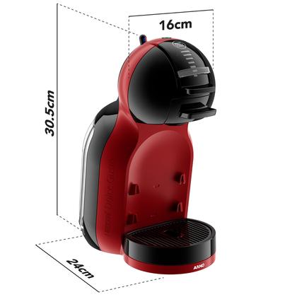 Imagem de Cafeteira Nescafé Dolce Gusto Mini Me Vermelha e Preta 110v