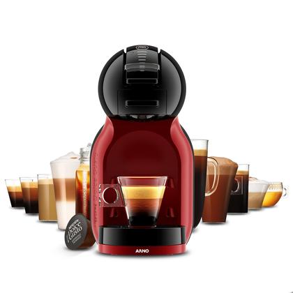 Imagem de Cafeteira Nescafé Dolce Gusto Mini Me Vermelha e Preta 110v