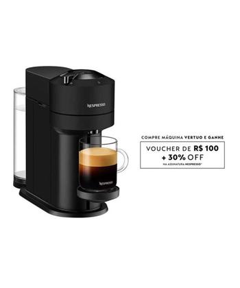 Cafeteira Nespresso Automática Vertuo Next Preto Fosco - Cafeteira