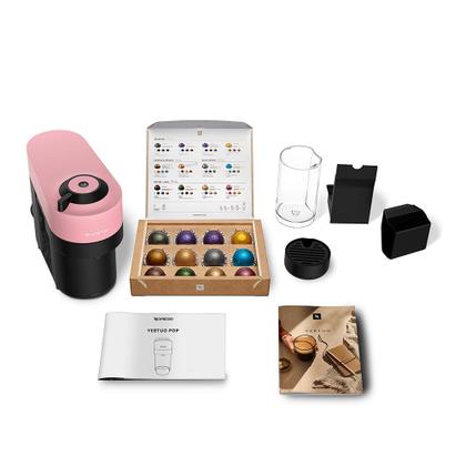 Imagem de Cafeteira Nespresso Vertuo POP Rosa Candy para Café Espresso Manual - GDV2BR
