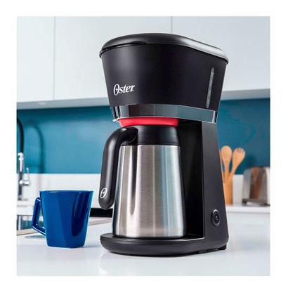 Imagem de Cafeteira Oster Black com Jarra Térmica Inox 0,7L - 110v