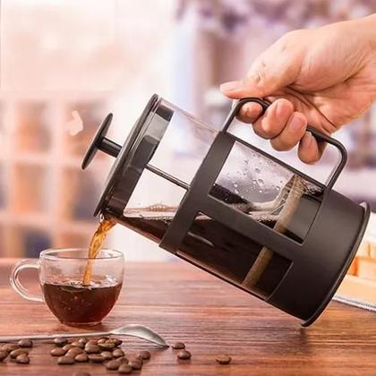 Imagem de Cafeteira Prensa Francesa 600 Ml Café Expresso Leite Cremoso