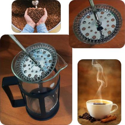 Imagem de Cafeteira Prensa Francesa 650ML Cremeira Manual Cantinho do Café