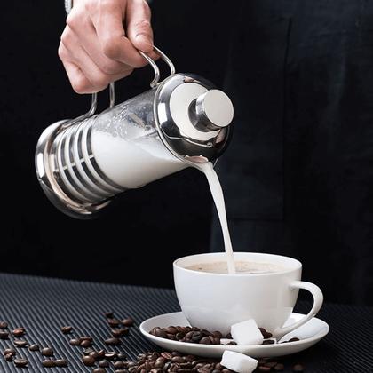 Cafeteira Prensa Francesa Cremeira Vidro 350ml - Wincy Imagem de Cafeteira Prensa Francesa Cremeira Vidro 350ml