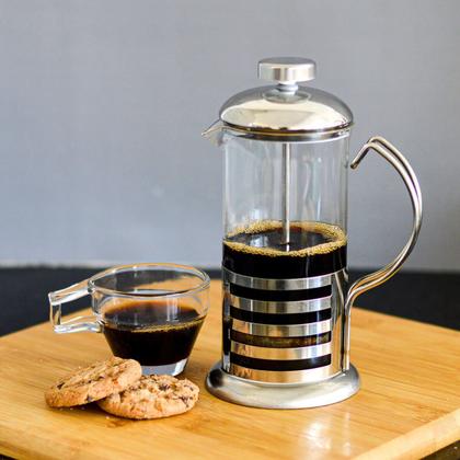 Cafeteira Prensa Francesa Cremeira Vidro 350ml - Wincy Imagem de Cafeteira Prensa Francesa Cremeira Vidro 350ml
