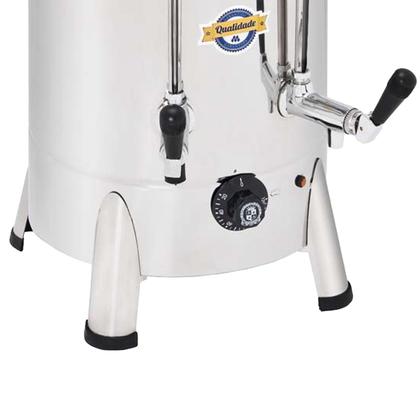 Imagem de Cafeteira Tradicional Industrial Inox 10 Litros 1300W  Marchesoni