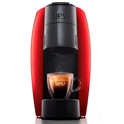 Imagem de Cafeteira Três Corações G1 LOV Vermelha 220V  Compacta, Rápida e Moderna