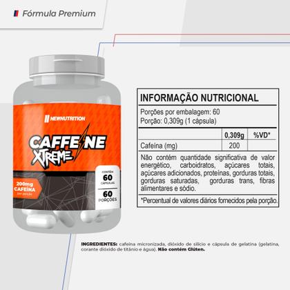Imagem de Caffeine 200mg Xtreme 60 Caps
