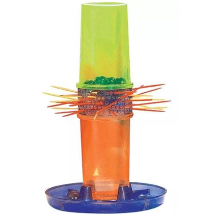 Imagem de Cai Não Cai Jogo De Mesa Puxar Varetas Infantil Divertido Estrela