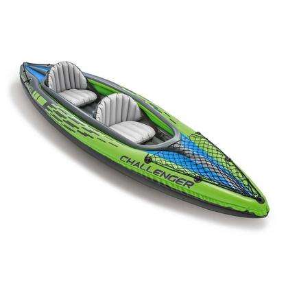 Imagem de Caiaque inflável Intex Challenger K2 para 2 pessoas com capacidade de 180 kg