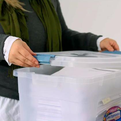 Imagem de Caixa 30l Grande Organizadoras Resistente Multiuso Grandes