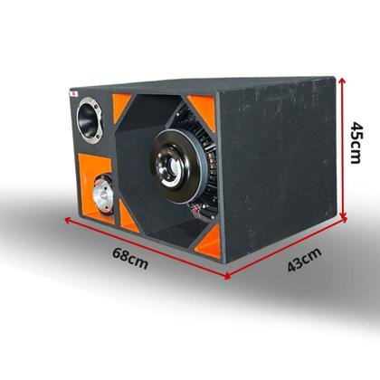 Imagem de Caixa 4 Vias 15" Tornado 3000 JBL Invertido + Módulo Stetsom