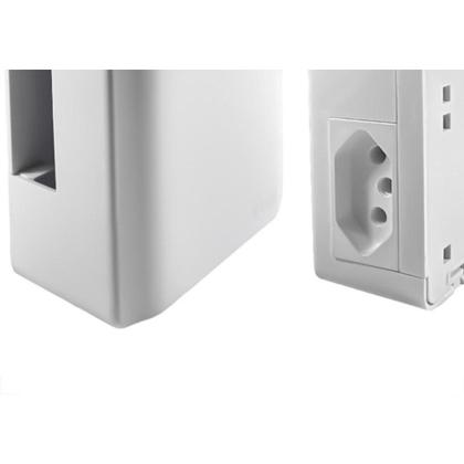 Imagem de Caixa 4X4 Sobrepor Ilumi Compacta Para 1 Disjuntor Com Tomada 2P+T. 20A. 620635