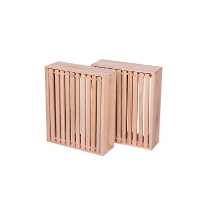 Imagem de Caixa Abelha Padrão Langstroth Eucalipto Com 2 Melgueiras KIT 10 UNIDADES