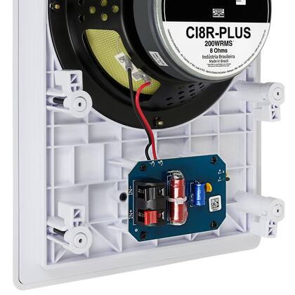 Imagem de Caixa Acústica de Embutir JBL CI8R Plus com Tela Magnética Cone de Kevlar 8"