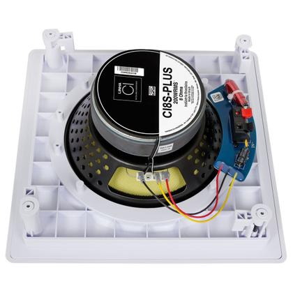 Imagem de Caixa Acústica de Embutir JBL CI8S Plus Arandela Quadrada 200W
