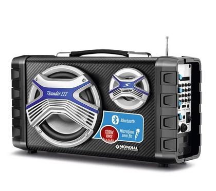 Imagem de Caixa Amplificada Thunder III Mondial Multicolor 120W RMS MCO13 Bivolt