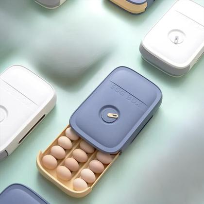 Imagem de Caixa  Armazenamento  Porta-ovos, Design De Gaveta EggBox