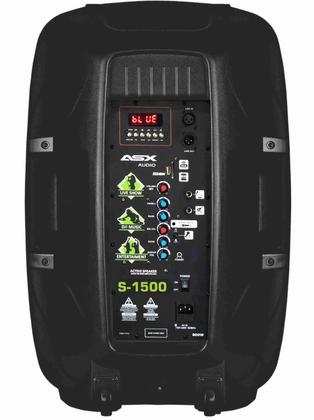 Caixa Ativa 15 Polegadas Profissional 500w Asx S1500 + Tripé