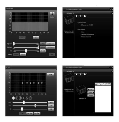 Imagem de Caixa Ativa Line Array 2x10" 1400W LA-2100A DSP - Soundcast