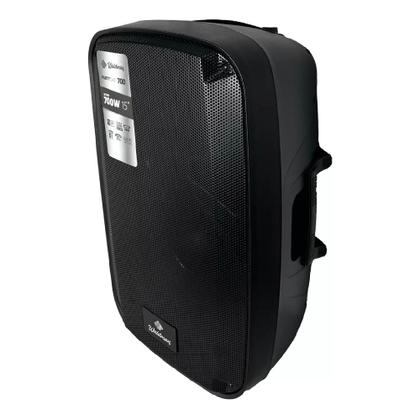 Caixa Ativa Waldman 15" Partycab PTY-700 USB / FM / Bluetooth - 175w RMS Imagem de Caixa Ativa Waldman 15" Partycab PTY-700 USB / FM / Bluetooth - 175w RMS