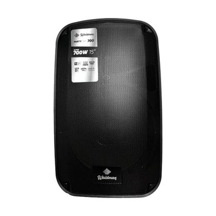 Caixa Ativa Waldman 15" Partycab PTY-700 USB / FM / Bluetooth - 175w RMS Imagem de Caixa Ativa Waldman 15" Partycab PTY-700 USB / FM / Bluetooth - 175w RMS