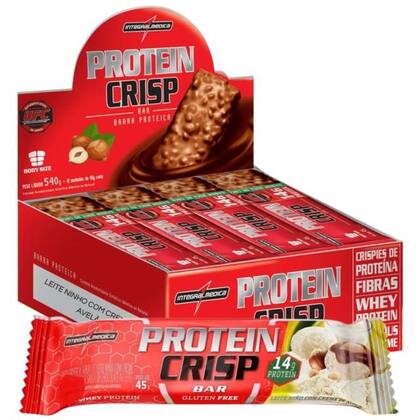 Imagem de Caixa Barra de Proteina Crisp Bar 12 Unidade-Integralmedica