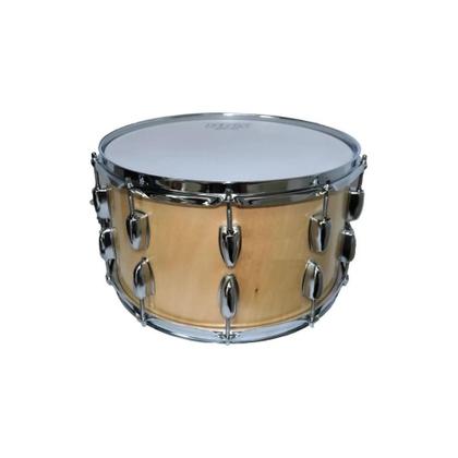 Caixa bateria phx music 14x8 madeira cromado pele cristal