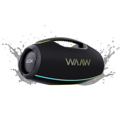 Imagem de Caixa Bluetooth 180 RMS WAAW by ALOK Hyperboom 1000, Resistente à Água Proteção IPX7  WAAW