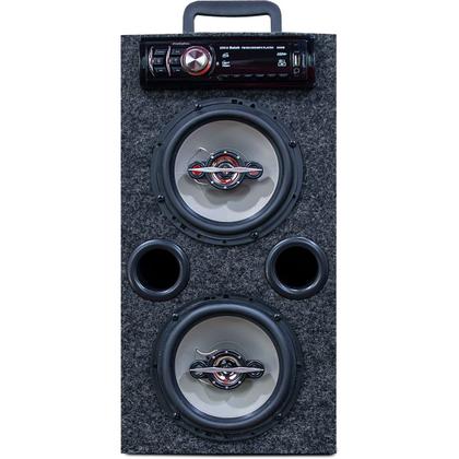 Imagem de Caixa Bob Residencial Vertical 6 Ativa 140w Bt/usb/sd/aux/fm
