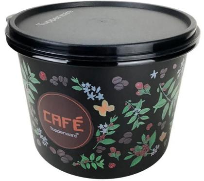 Imagem de Caixa Café 1,7 litros (700g) linha Floral  Tupperware