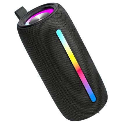 Imagem de Caixa Caixinha De Som Portátil Bluetooth 5.1 Potente Ipx6 Tws Led