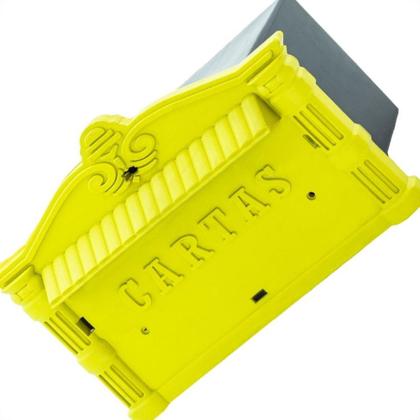 Imagem de Caixa Carta Thompson Pvc Casinha Amarela