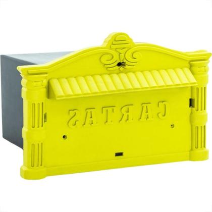 Imagem de Caixa Carta Thompson Pvc Casinha Amarela